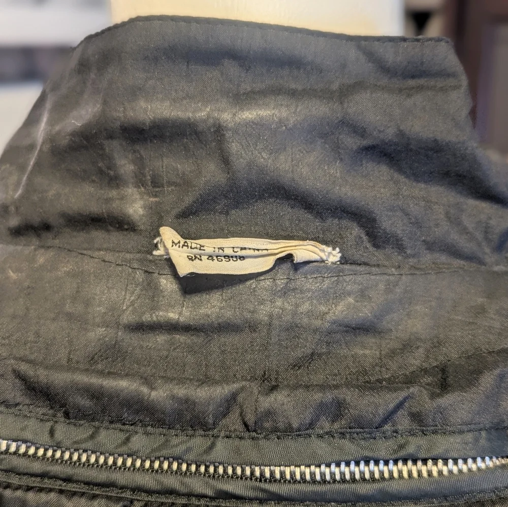 HPπ70s 80s On Oue Oversized Waterproof Trench Coat (9/10) - Picture 13 of 17